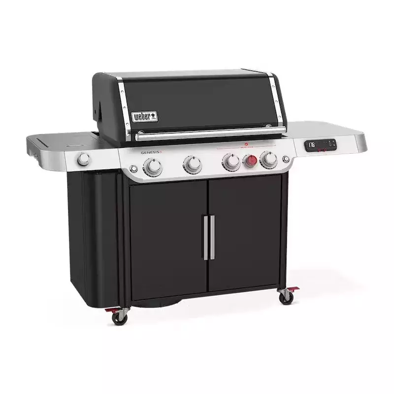 Barbecue a gás inteligente Weber Genesis EPX-470 em preto