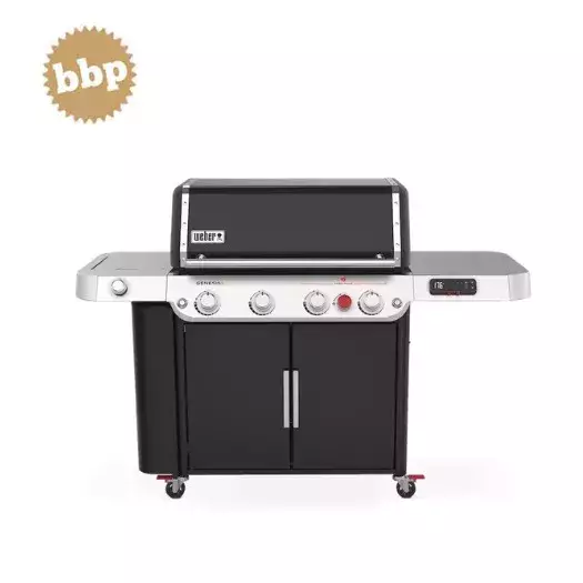 Barbecue a gás inteligente Weber Genesis EPX-470 em preto