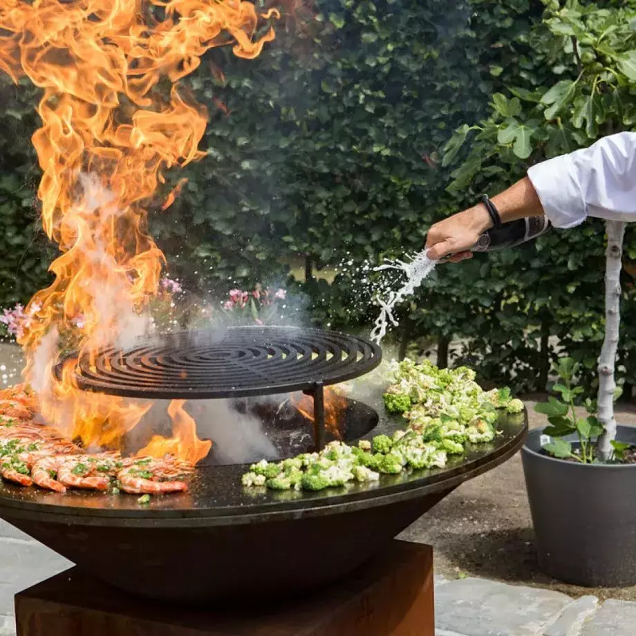 Parrilla Redonda 100 para barbacoa - OFYR Grill Round 100