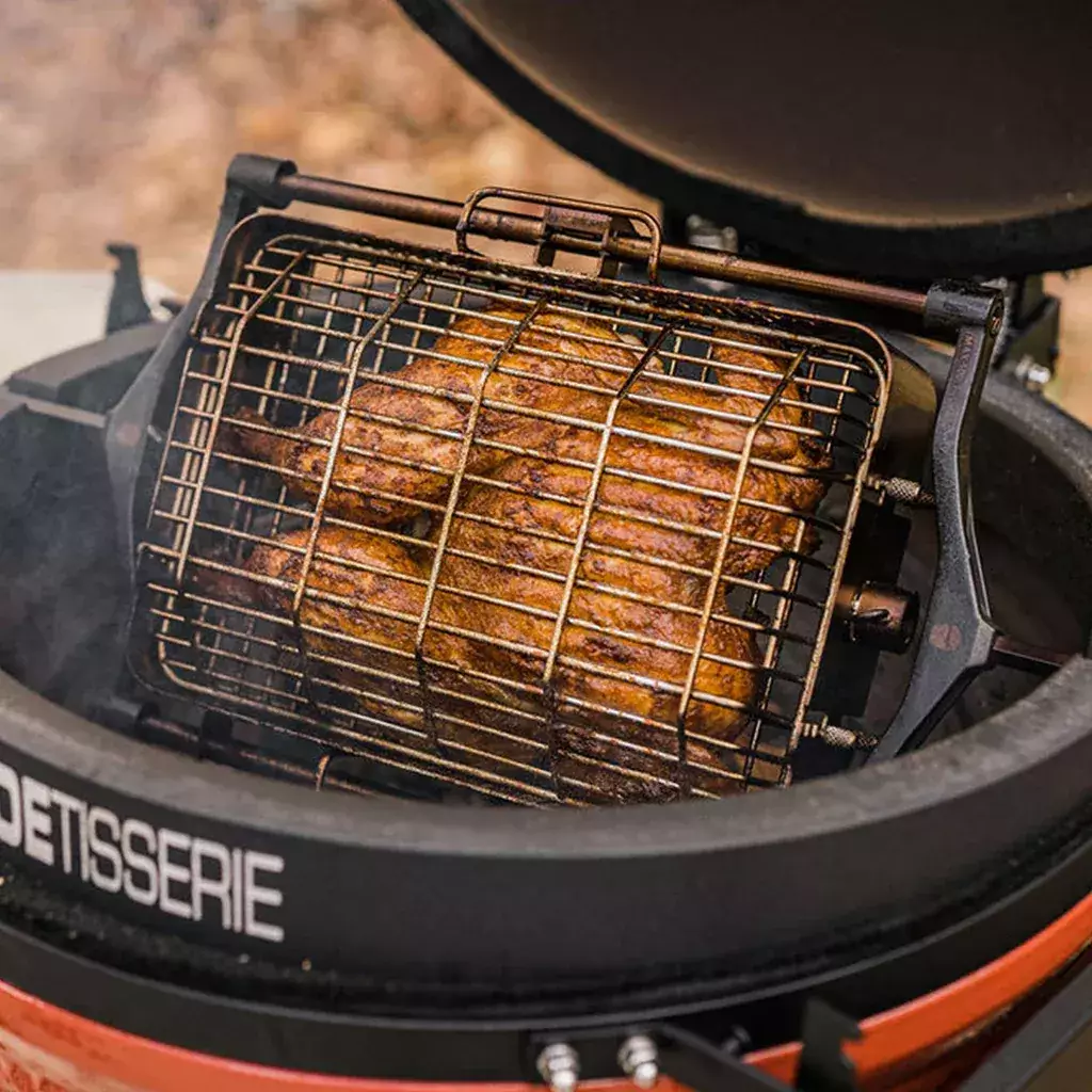 Joetisserie barbecue rotisserie Kamado Joe series Big Joe