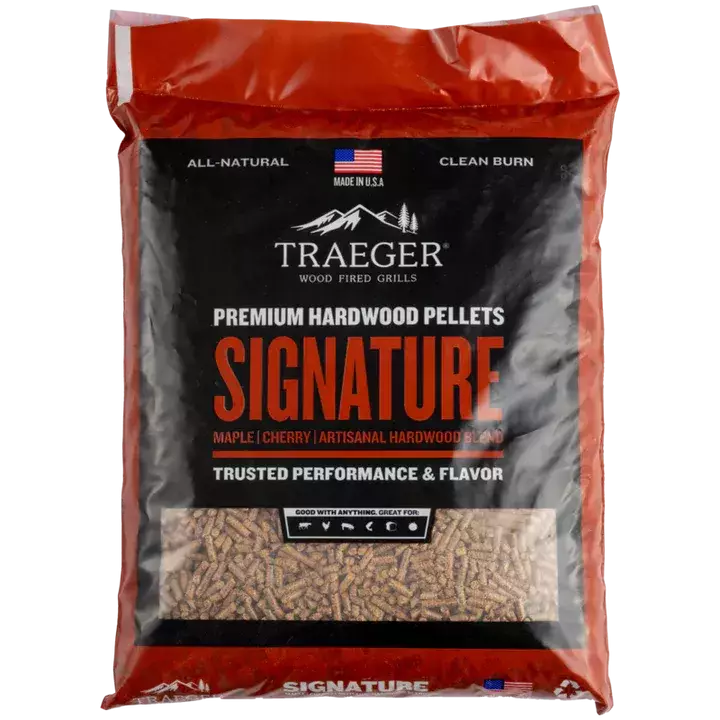 Saco 9 KG Pellets de madeira de Signature Traeger