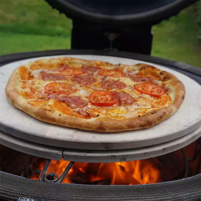 Anel de cerâmica resistente para pizza Kamado Joe para barbecue Big Joe