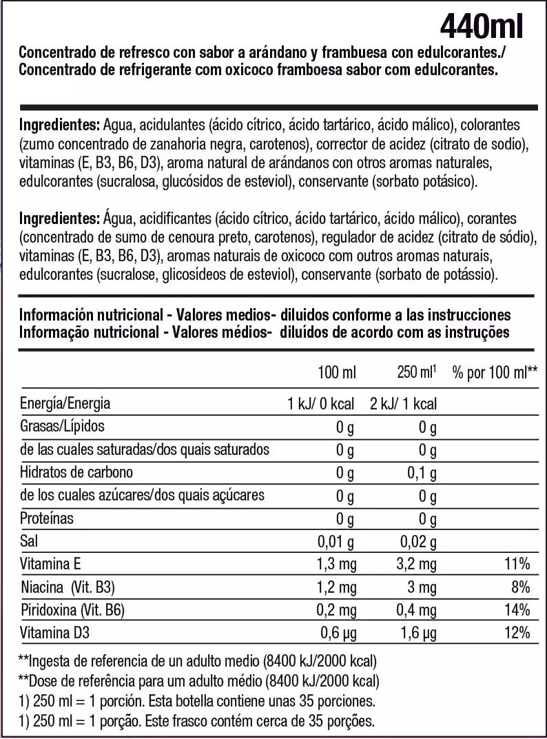 Refrigerante de Framboesa e Mirtilo Stream Zero Açúcar