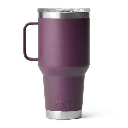 Caneca de viagem de aço inoxidável Yeti Rambler 887 ml Roxo nórdico