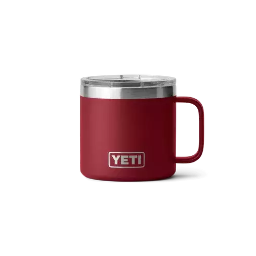 Caneca Térmica Yeti Rambler Inoxidável vermelho 414ml