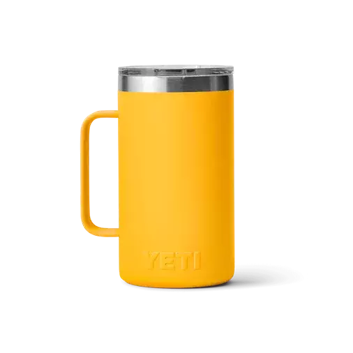 Caneca Térmica Yeti Rambler Aço inoxidável 710 ml amarelo