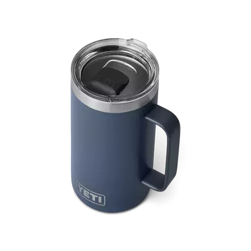 Caneca Térmica Yeti Rambler Aço inoxidável 710 ml azul marinho