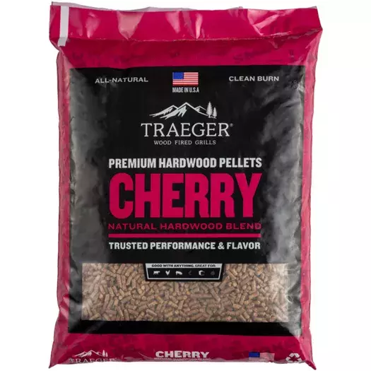 Saco 9 KG Pellets de madeira de Cherry Traeger