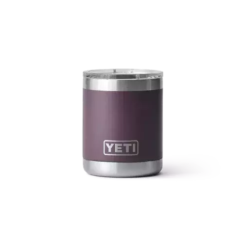 Copo térmico de aço inoxidável Yeti Lowball 296 ml Roxo Nórdico