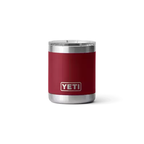 Copo térmico de aço inoxidável Yeti Lowball 296 ml Vermelho