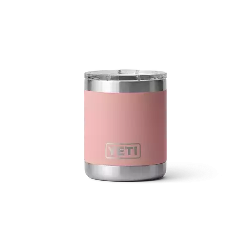 Copo térmico de aço inoxidável Yeti Lowball 296 ml Rosa Pedra do Deserto