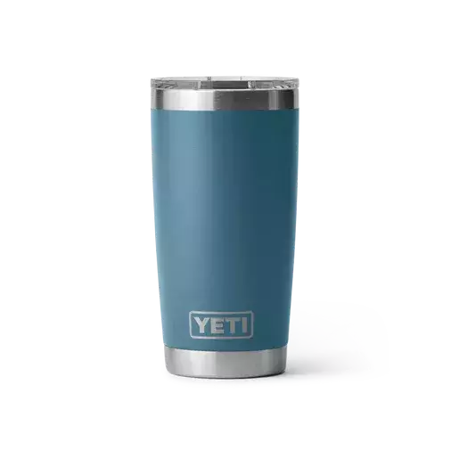 Yeti Rambler copo térmico de aço inoxidável 591 ml Azul Nórdico