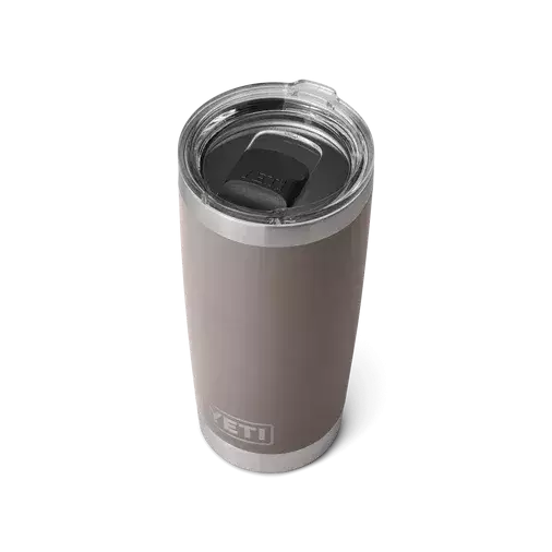 Yeti Rambler copo térmico de aço inoxidável 591 ml Cinza