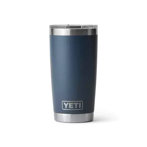 Yeti Rambler copo térmico de aço inoxidável 591 ml Azul Marinho