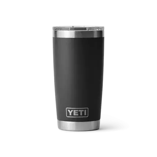 Yeti Rambler copo térmico de aço inoxidável 591 ml preto