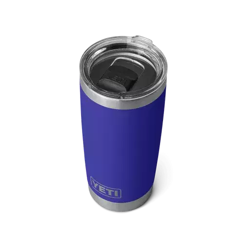 Yeti Rambler copo térmico de aço inoxidável 591 ml Azul Escure