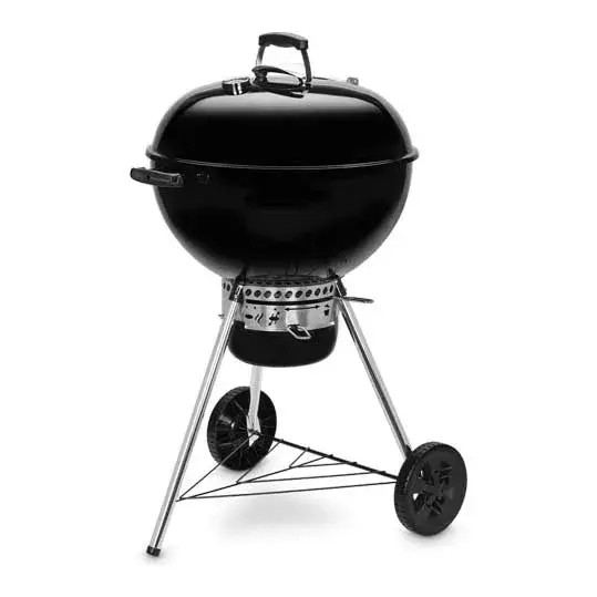 Grelha de cozedura articulada com dobradiças para barbecues grelhadores a carvão Weber de 57 cm