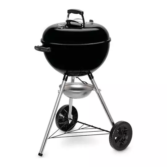 Grelha de cozedura articulada com dobradiças para barbecues grelhadores a carvão Weber de 47 cm