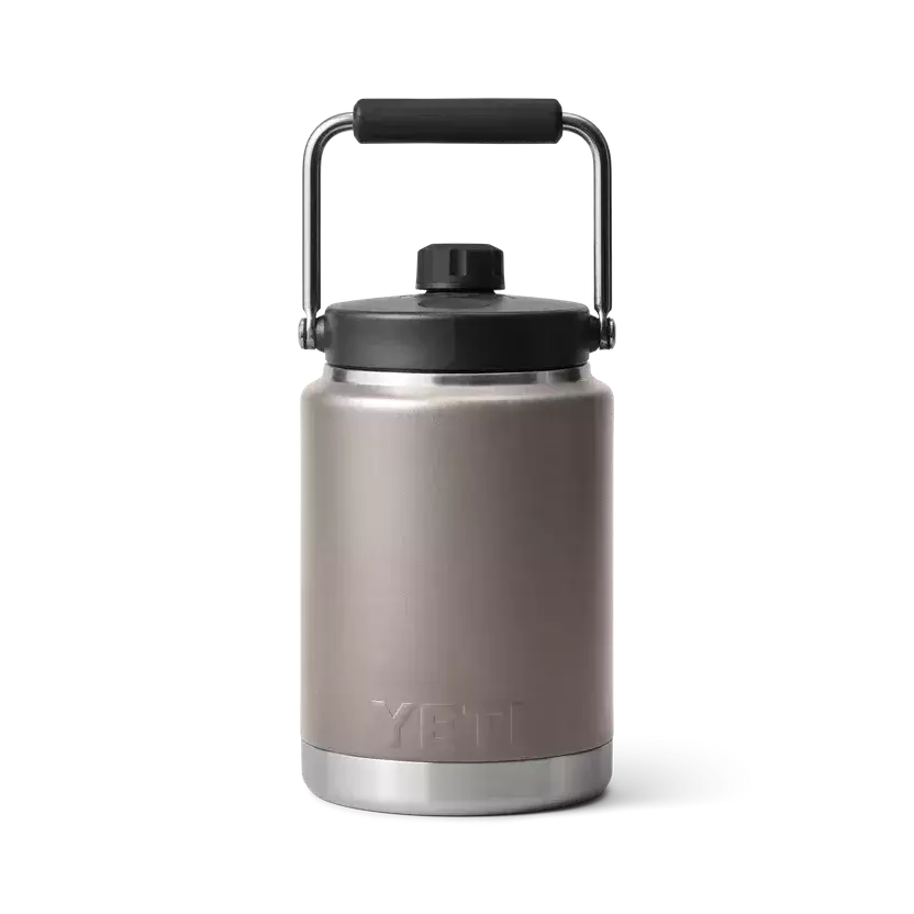 Garrafa Térmica Yeti Galão Aço Inoxidável 1,9L Cinza