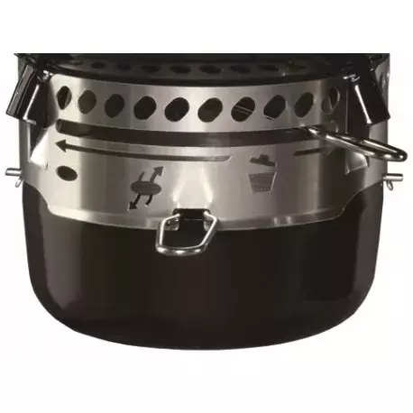 kit cinzeiro para barbecue grelhador a carvão weber de 57 cm