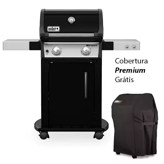 barbacoa weber gas Spirit E-215 negra