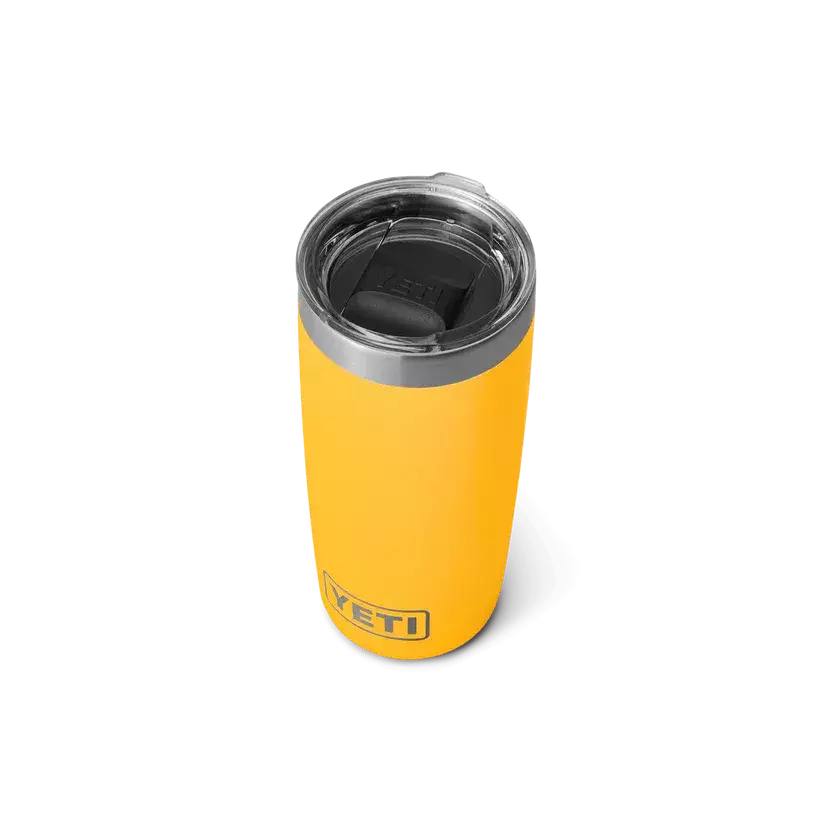 Copo térmico de aço inoxidável Yeti Rambler 296ml Amarelo