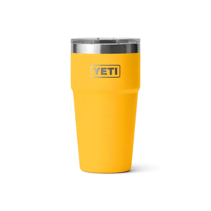 Copo térmico Yeti Pint Cup de aço inoxidável 475ml Amarelo