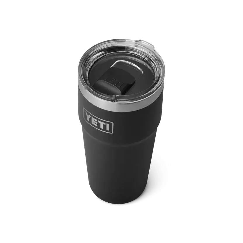 Copo térmico Yeti Pint Cup de aço inoxidável 475ml Preto