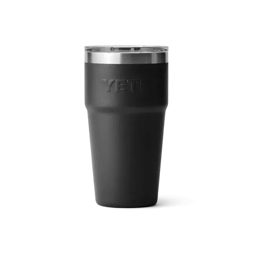 Copo térmico Yeti Pint Cup de aço inoxidável 475ml Preto