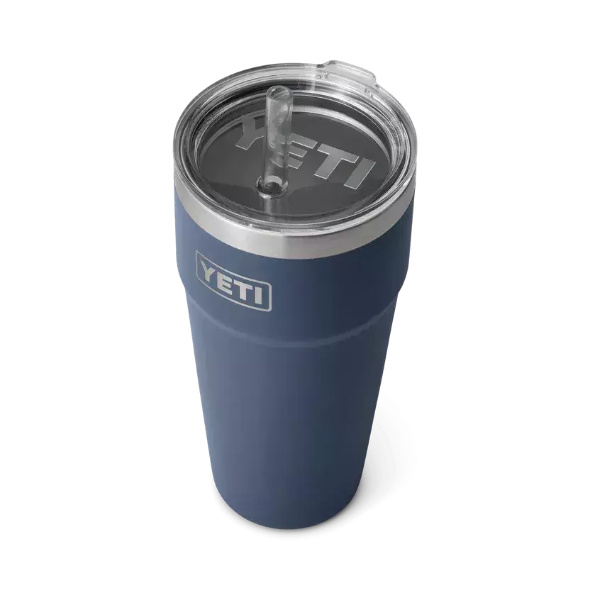 Copo térmico Yeti Pint Cup de aço inoxidável 760ml Azul Marinho