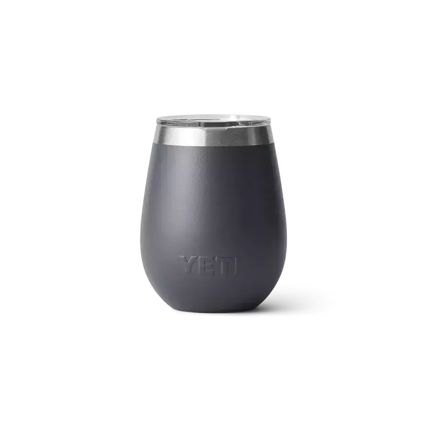 Yeti taça de vinho térmica em aço inox 296ml Cinza Grafito